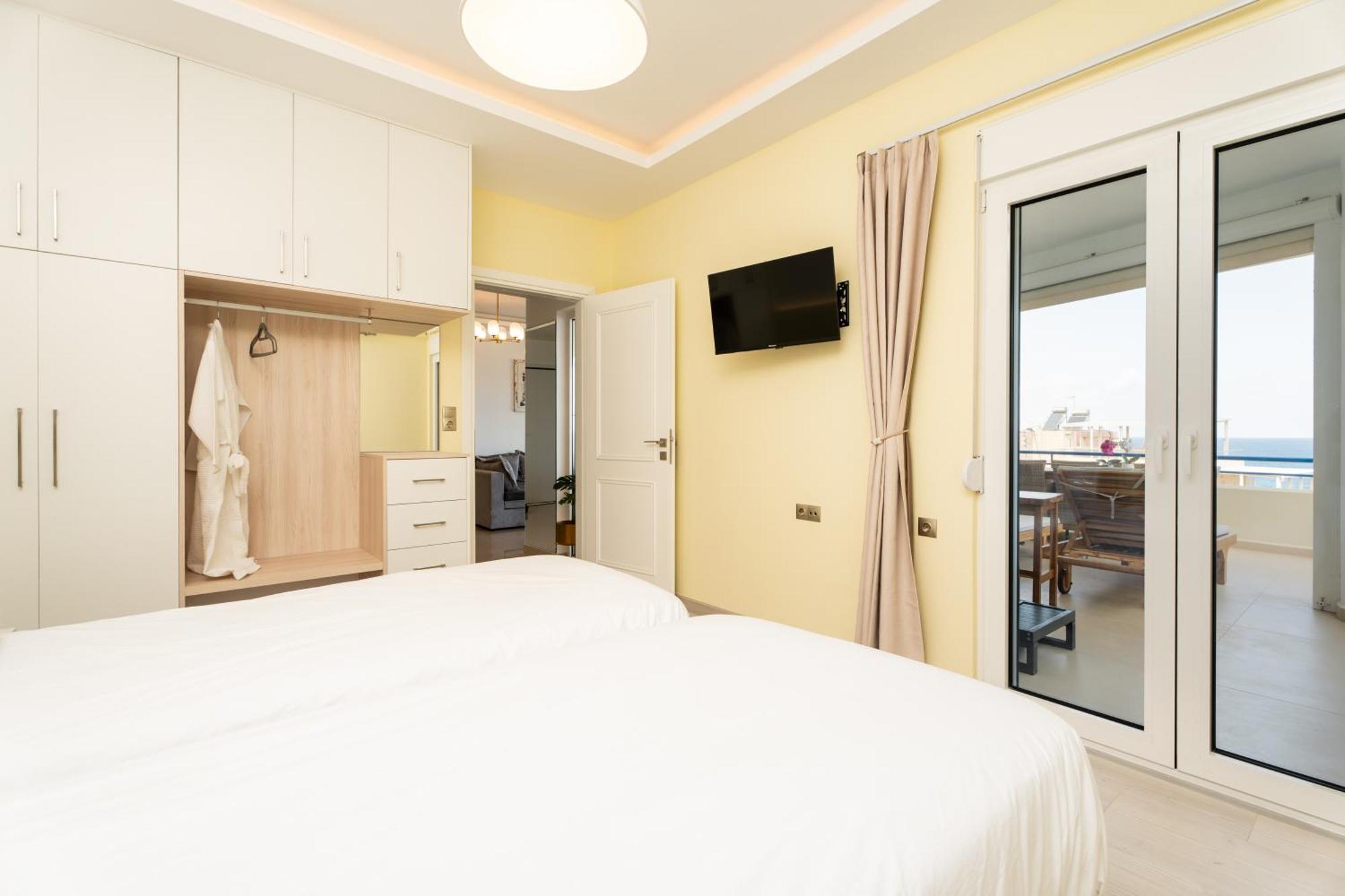 Secret View Apartment, With Private Jacuzzi ريثيمنو المظهر الخارجي الصورة